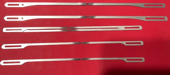 180x5.5x0.3mm Duplex Textile Wire Heald Power Loom Spare Parts