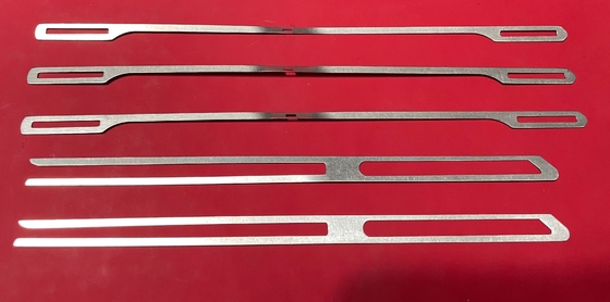 180x5.5x0.3mm Duplex Textile Wire Heald Power Loom Spare Parts