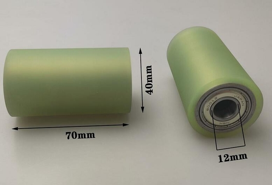 Muller Weaving Loom Spare Parts Ribbon Loom Pinch Roller Polyurethane Rubber Wheel